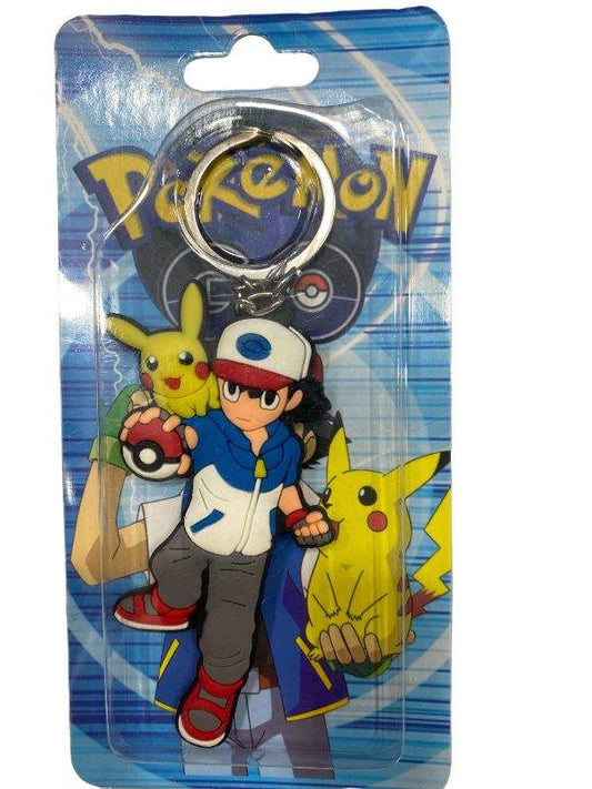 2D Rubber Keychain