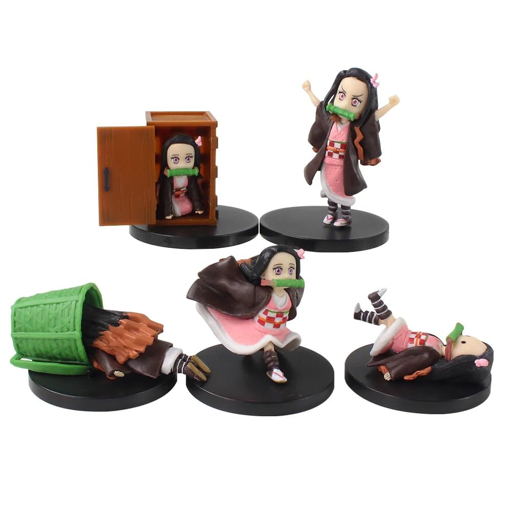 Demon Slayer Nezuko Figure Set of 5