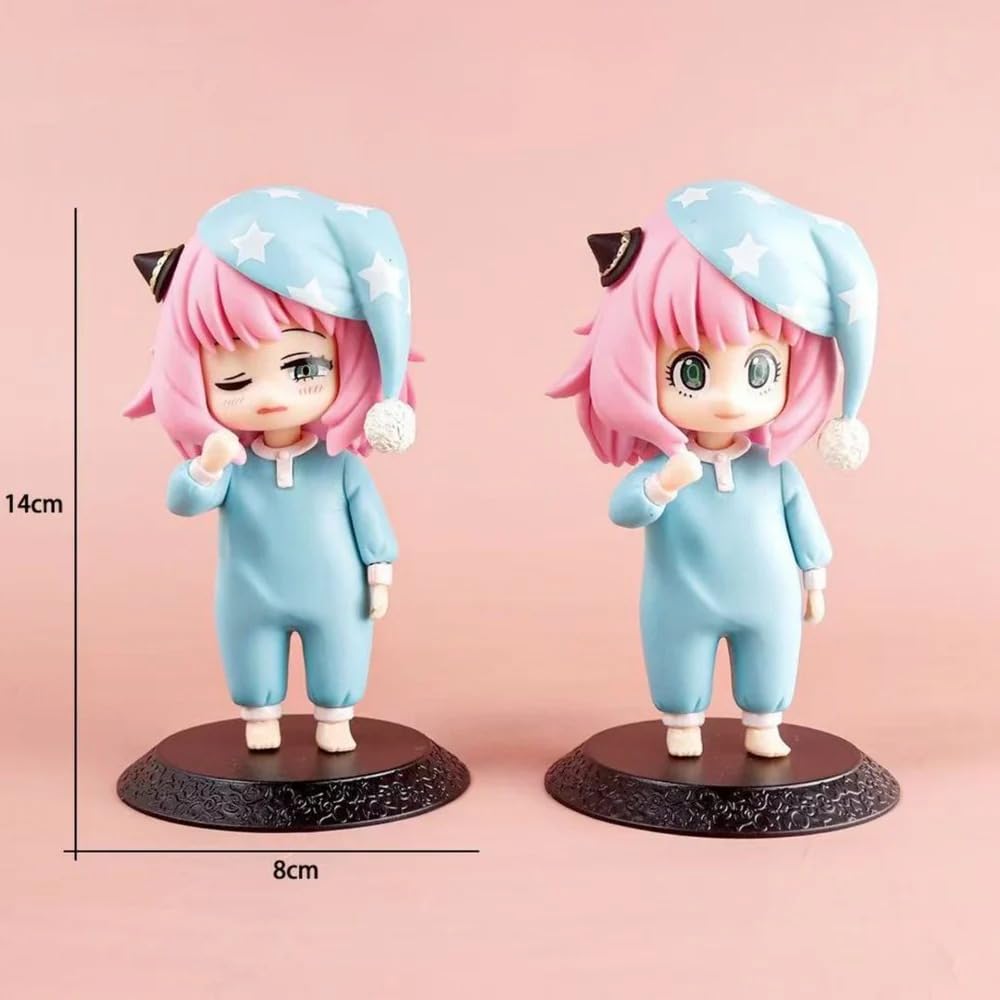 Spy X Family Anya Forger Sleepy Anime Figures Set of 2