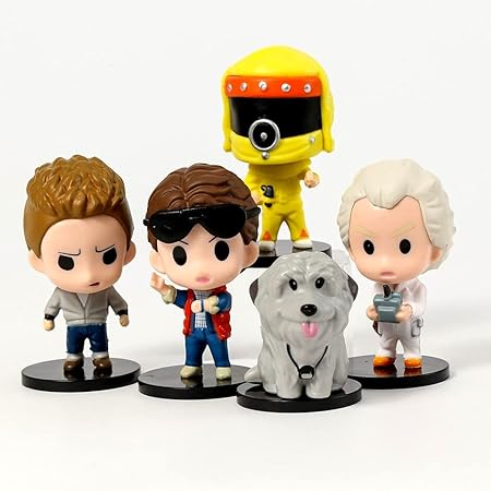 Cute Cartoon Anime Figures (Set of 5)