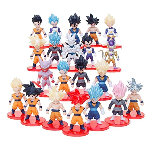 Dragon Ball Z Anime Action Figure Set of 21