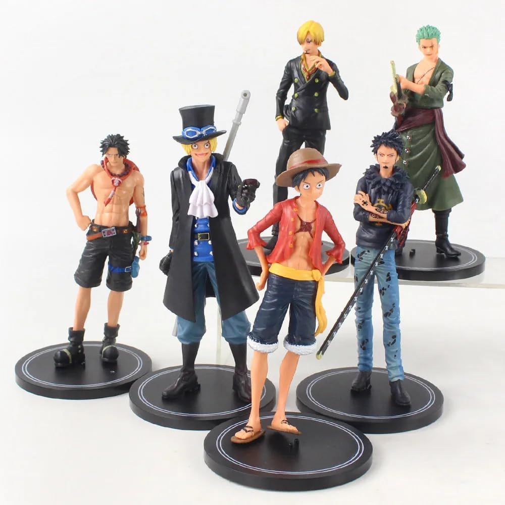 One Piece Pirates Figure Set of 6