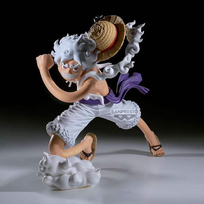 One Piece Grandista Monkey D' Luffy Gear 5 Sun God Nika Figure