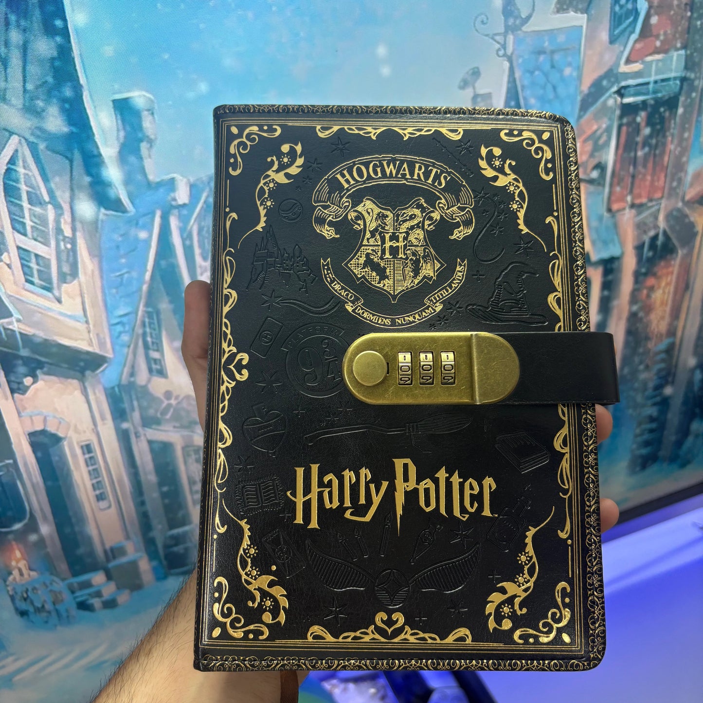 Harry Potter Collectable Retro Diary With Lock (Select From Drop Down Menu)