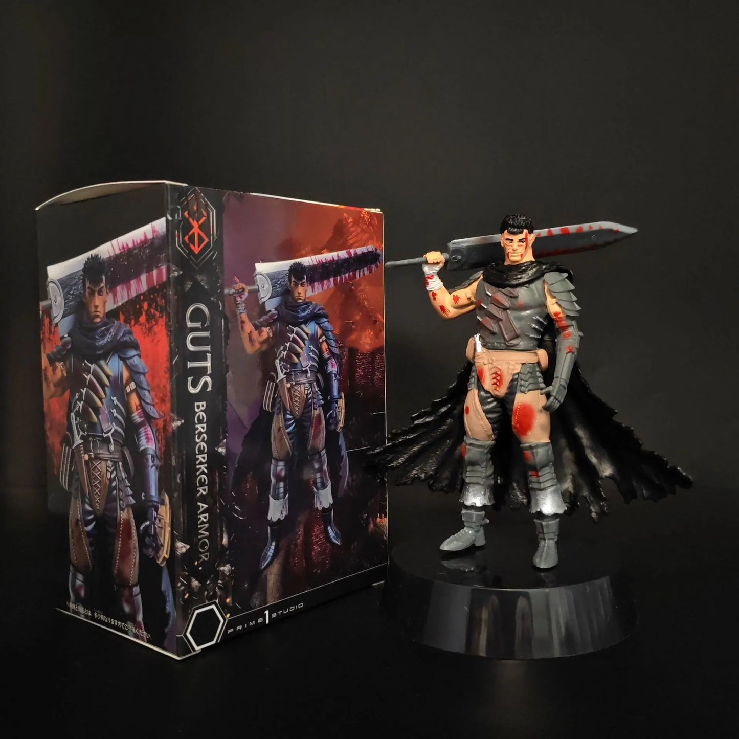 Berserk Guts Warrior Figure – 13 CM Anime Collectible Action Figure