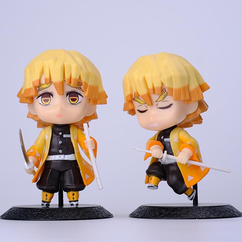 Demon Slayer Zenitsu Figures - 10 cm (Select From Drop Down Menu