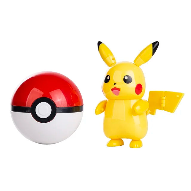 Pokemon Pikachu Cool Transform With Pokeball Collectable Figure  (No Refund and Replacement allowed as its Seal Packed)
