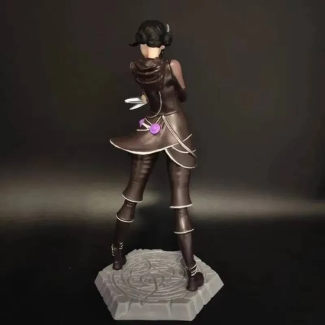Huntrix Mira Action Figure Collectible Statue | K-Pop Demon Hunters PVC Display Model | 19 Cm Approx Anime Character Figurine