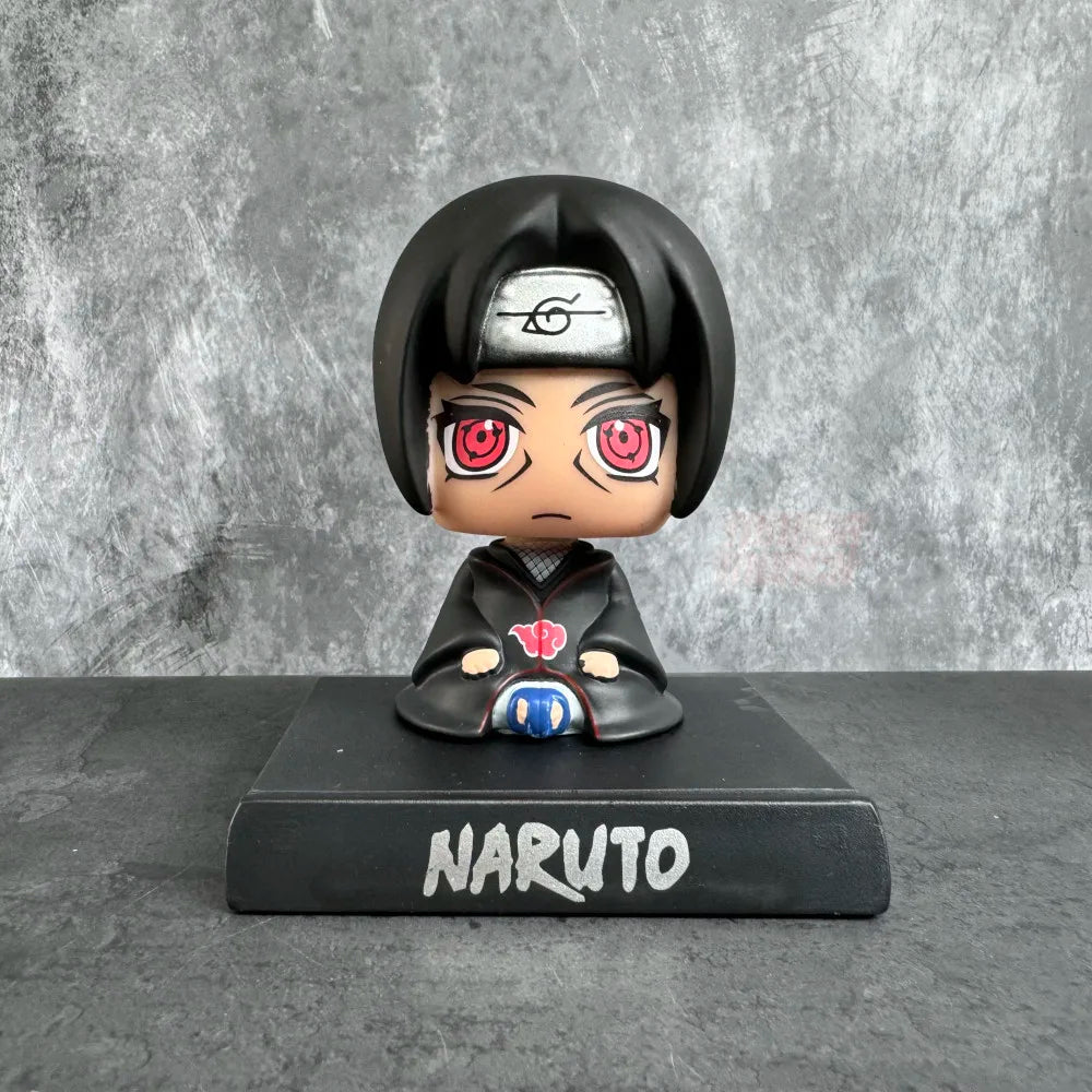 Naruto Anime Inspired Itachi Uchiha Bobblehead With Phonestand