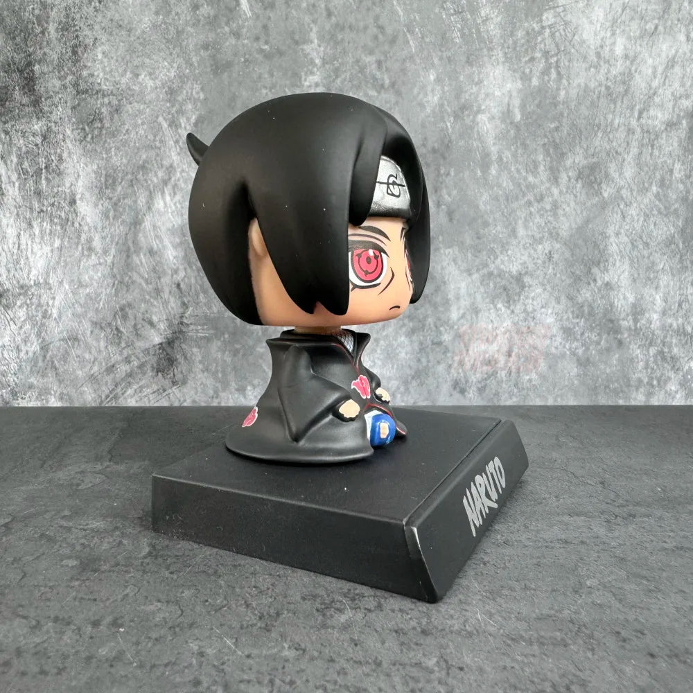 Naruto Anime Inspired Itachi Uchiha Bobblehead With Phonestand