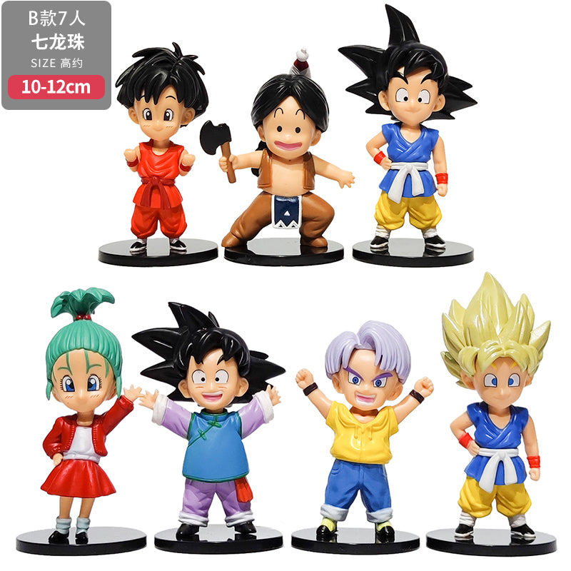 Dragon Ball Z Set of 6 Miniature Figures