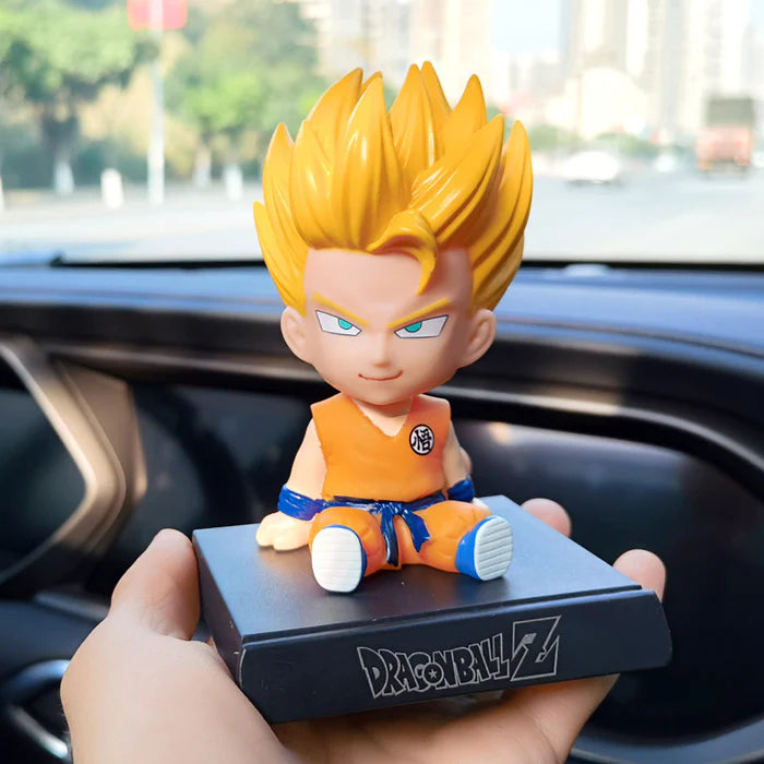 Dragon Ball Z Super Saiyan 2 Goku Bobblehead With Phonestand