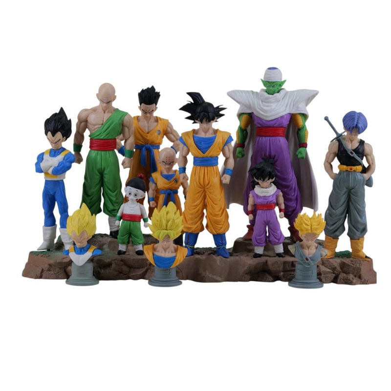 DRAGON BALL Z #1〜35•37•40•42〜49 Dragon Ball Z Figure Set – 12 Piece Anime Character Collection