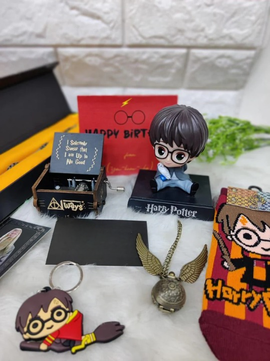 Harry Potter Wand Combo (Set of 7) (Random Bobblehead Will Be Provided)