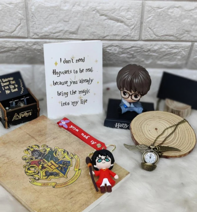 Harry Potter 6Pc Combo (Random Bobblehead Will Be Provided)