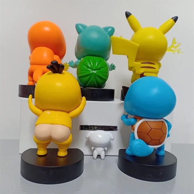 Shinchan Figure Set of 5 - Pokemon's Version