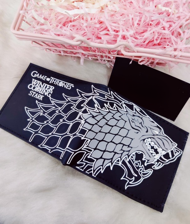 Game Of Thrones Stark 3D Silicon Wallet