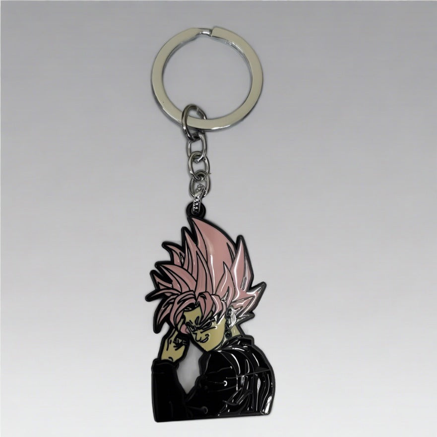 Goku DBZ Anime Metal Keychain