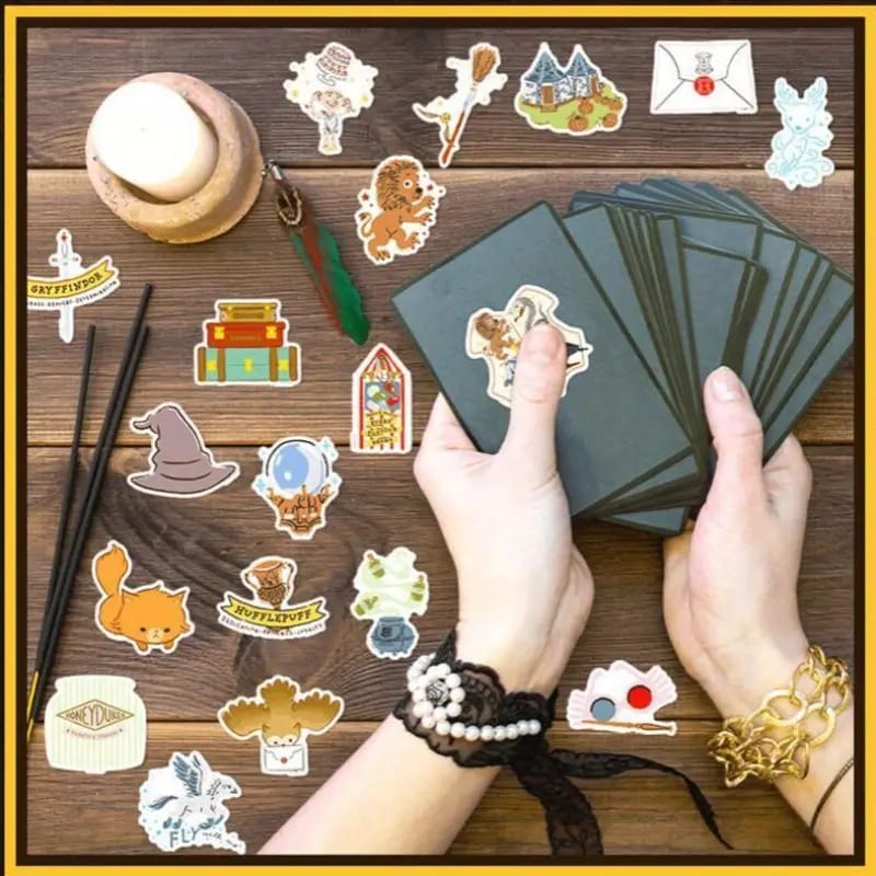 Harry Potter Animal Logo Stickers - Pack Of 50 Stickers
