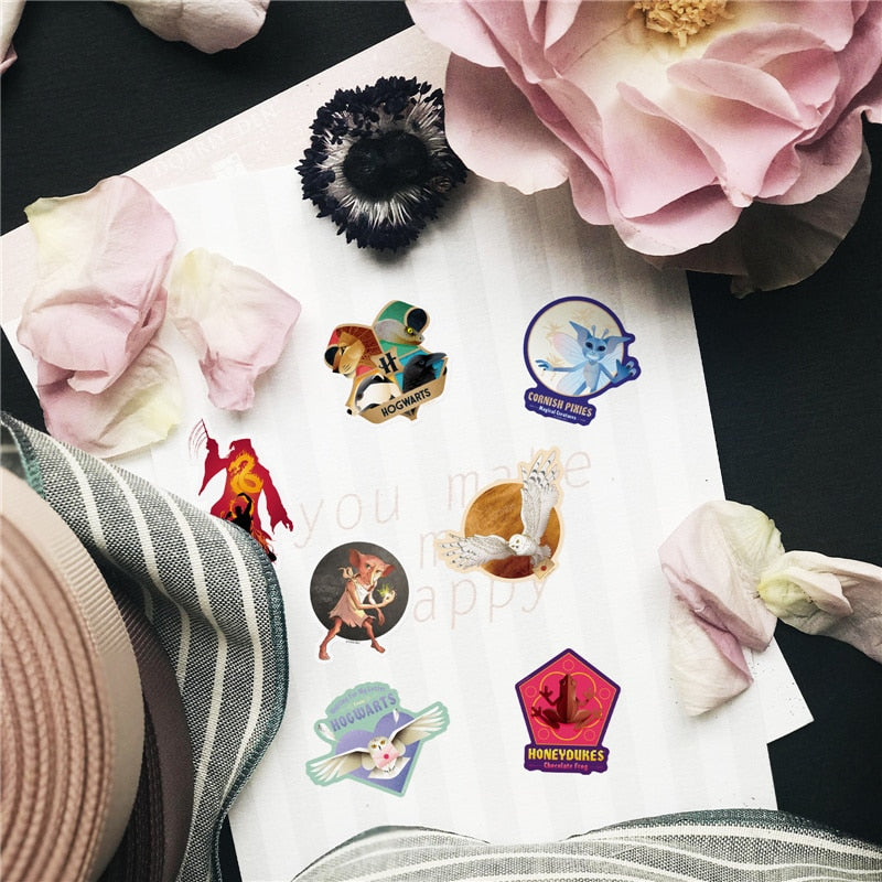Harry Potter Hedwig Stickers - Pack Of 50 Stickers
