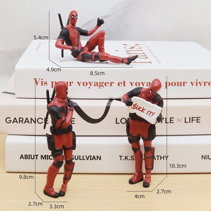 Deadpool Figure Set Of 3