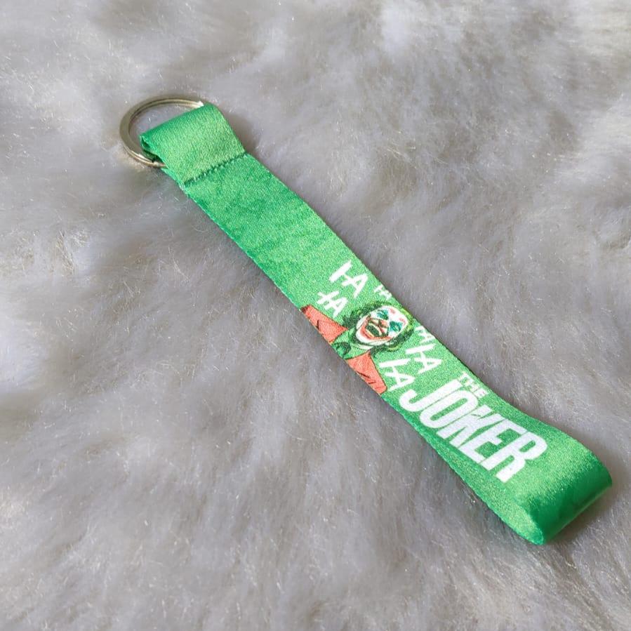 The Joker Cloth Keychain