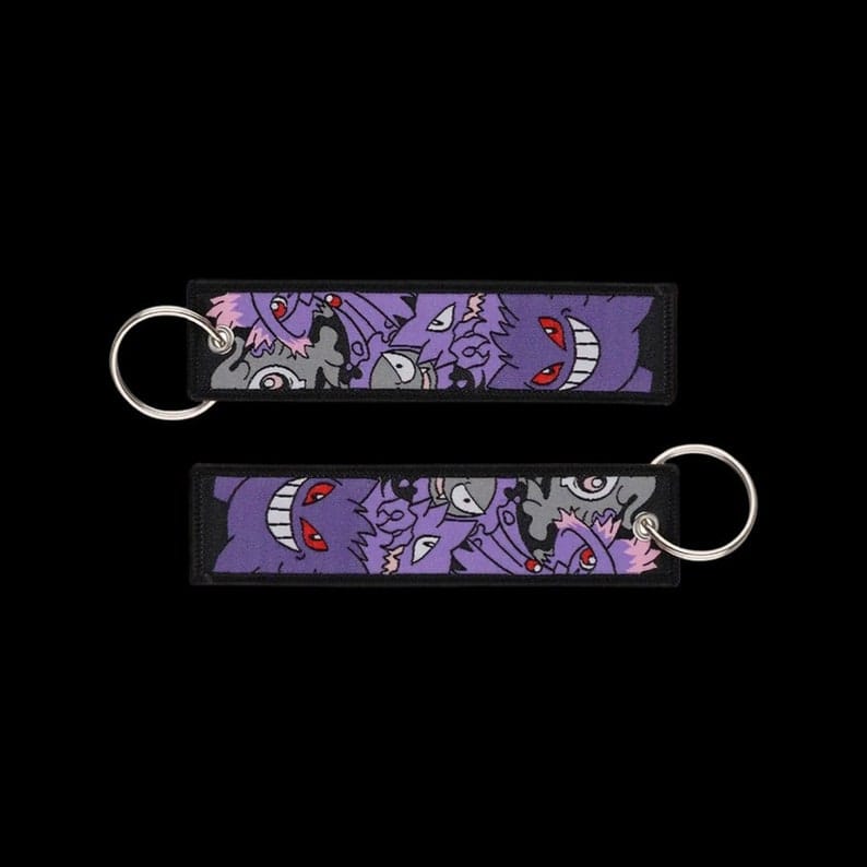 Pokemon Gengar Cloth Keychain