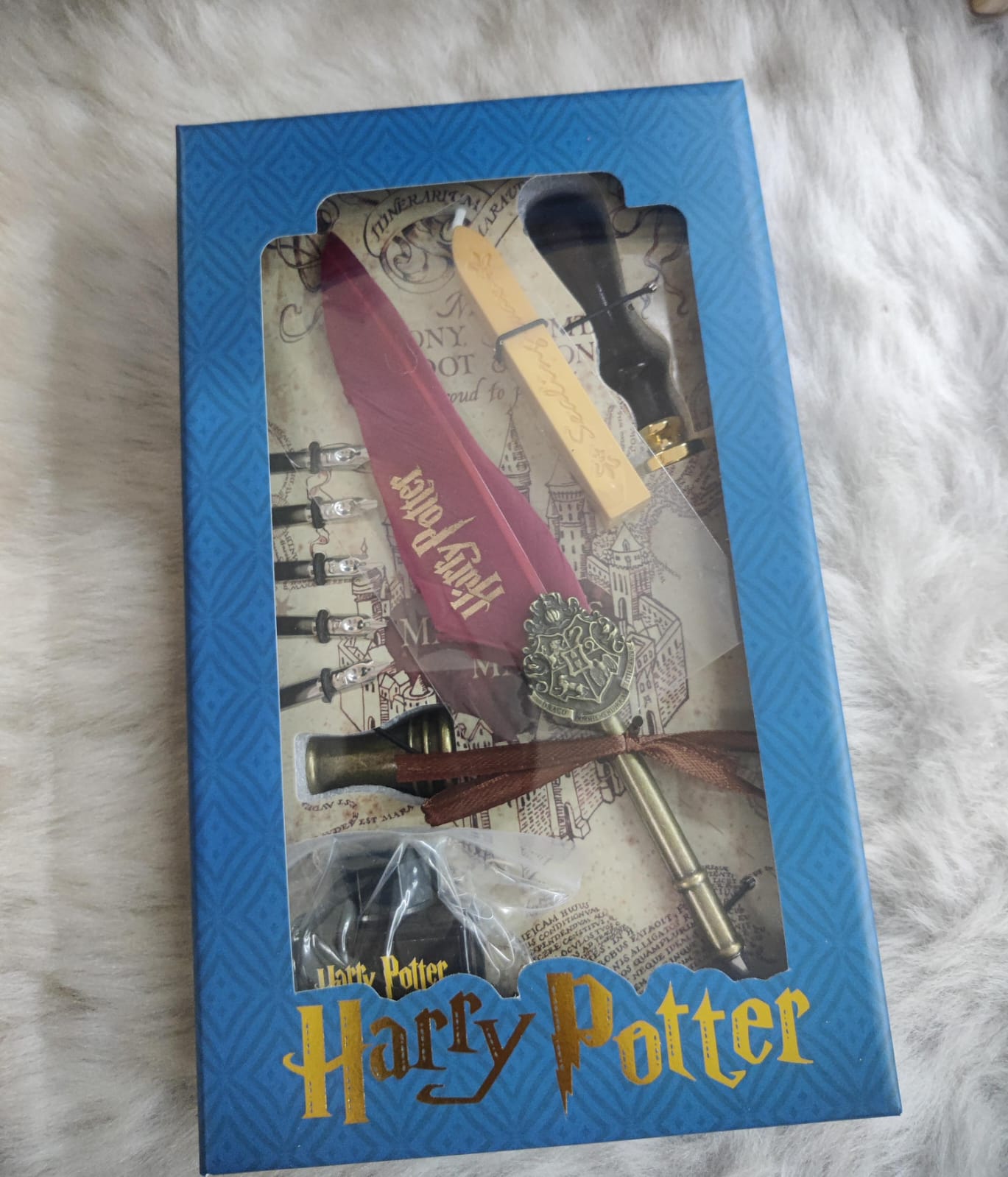Harry Potter Feather Quill Pen Set of 10 (Select From Drop Down Menu)