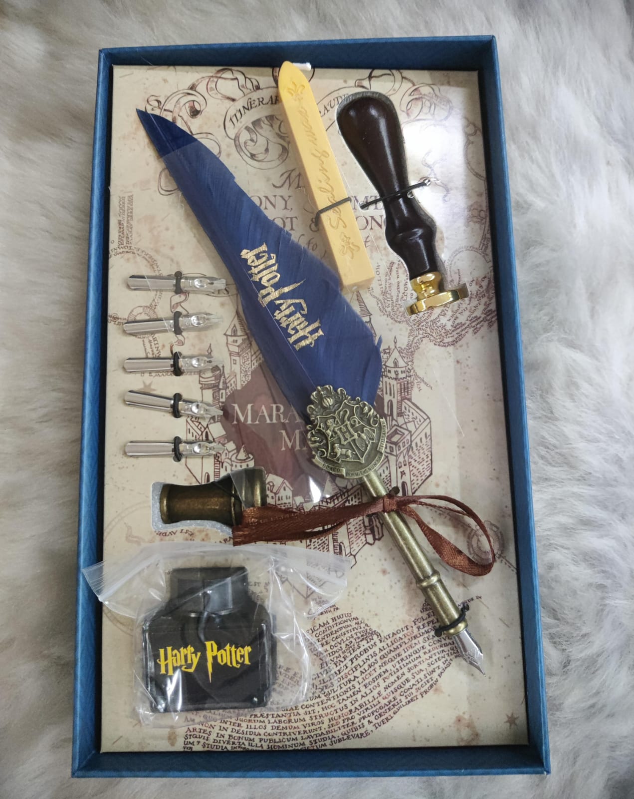 Harry Potter Feather Quill Pen Set of 10 (Select From Drop Down Menu)