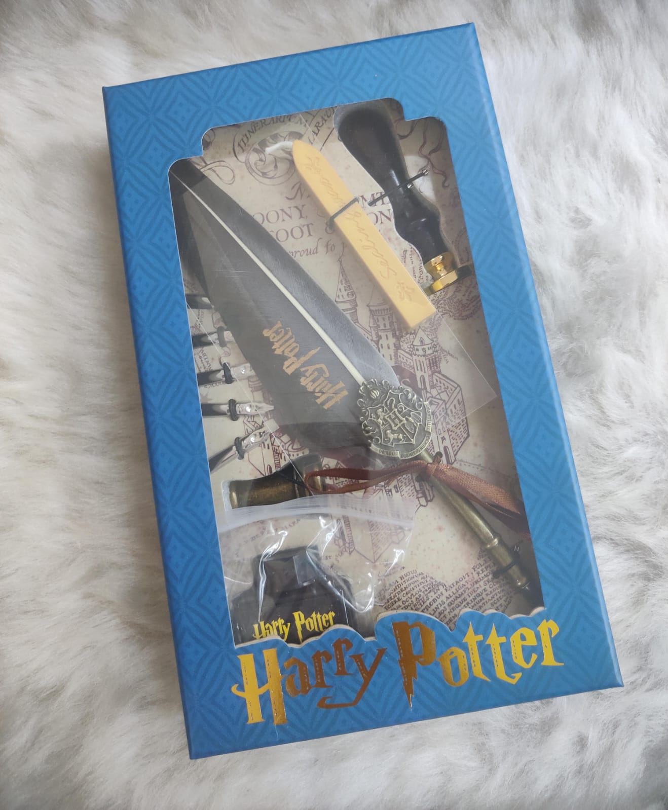 Harry Potter Feather Quill Pen Set of 10 (Select From Drop Down Menu)