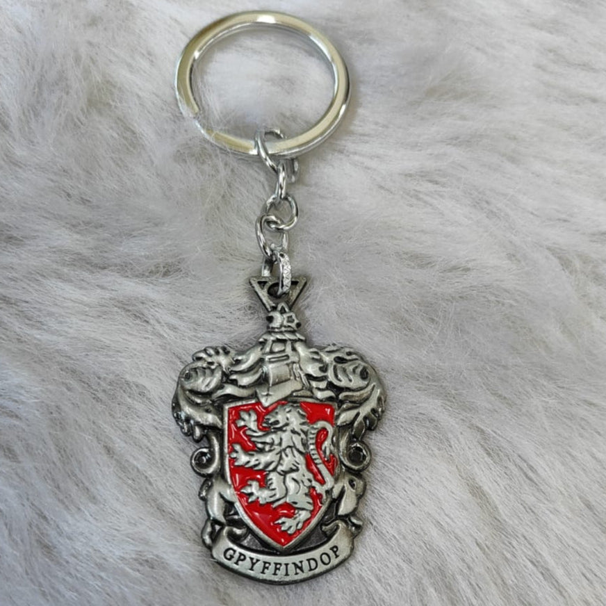 Harry Potter Gpyffindop Logo Keychain (Select From Drop Down)