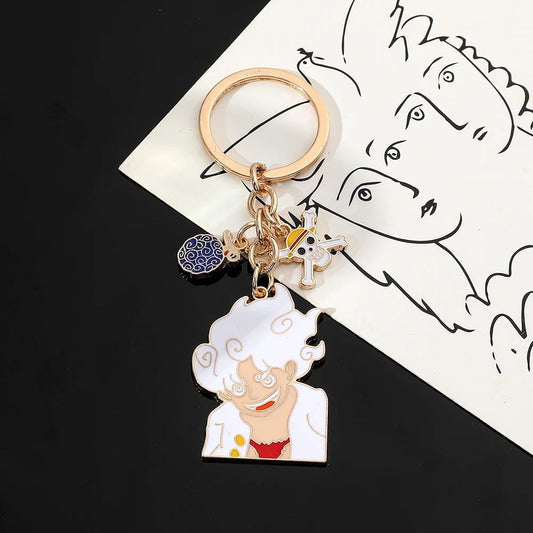 One Piece Gear 5 Monkey D Luffy Premium Keychain