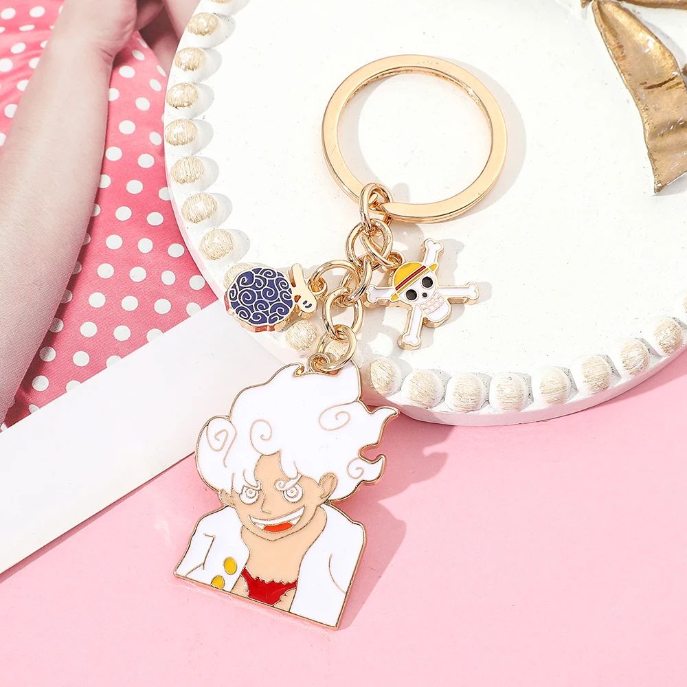 One Piece Gear 5 Monkey D Luffy Premium Keychain