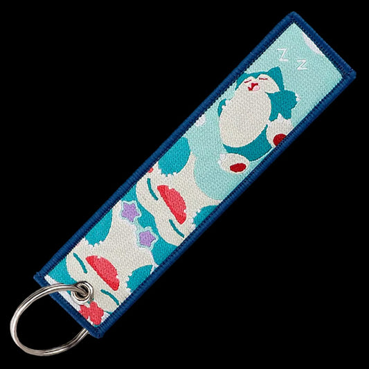 Pokemon Snorlax Cloth Keychain