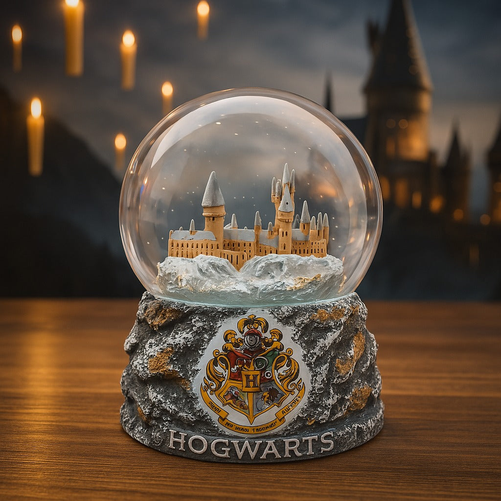 Harry Potter Hogwarts 3D Crystal Snow Globe