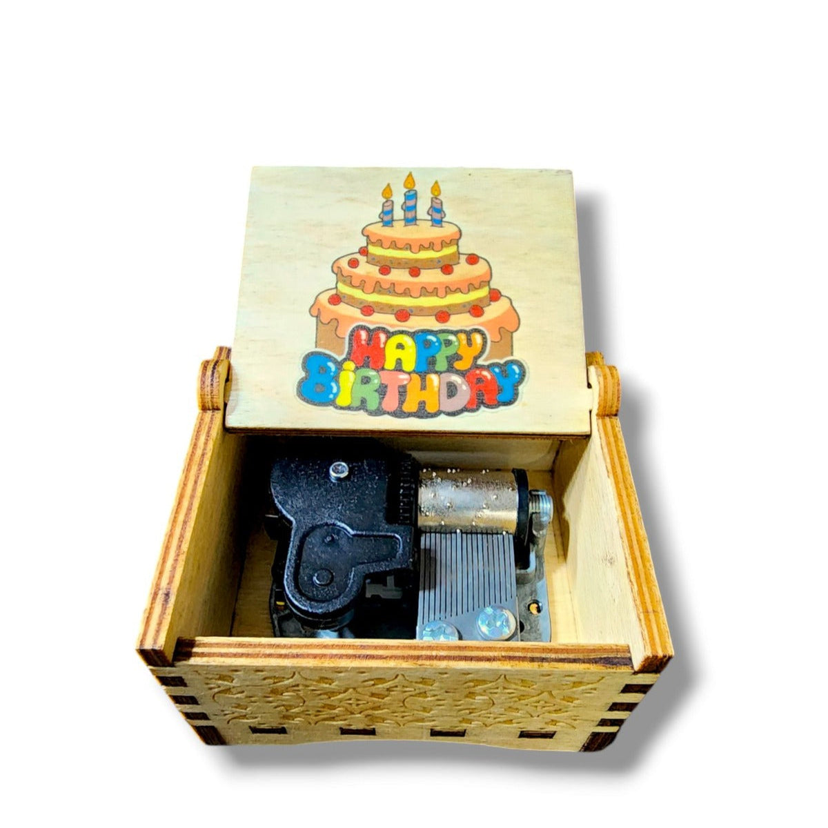 Happy Birthday Self - Winding Music Box