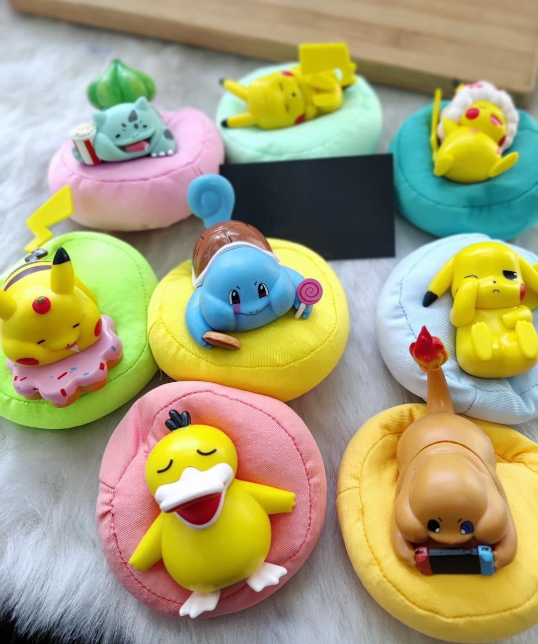 Sleeping Figures With Bean Bag Set od 8