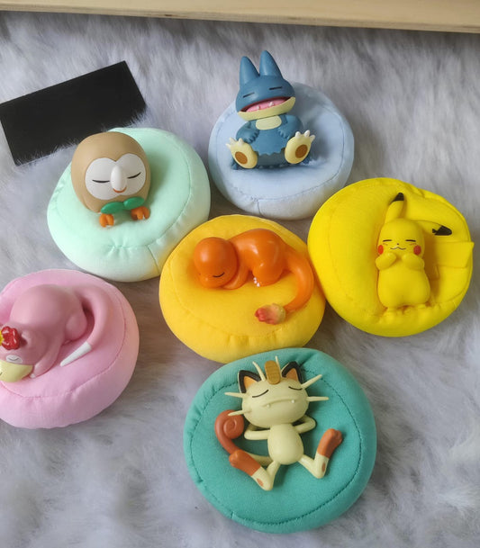 Cute Sleeping Bean Bag Figures (Set of 6)