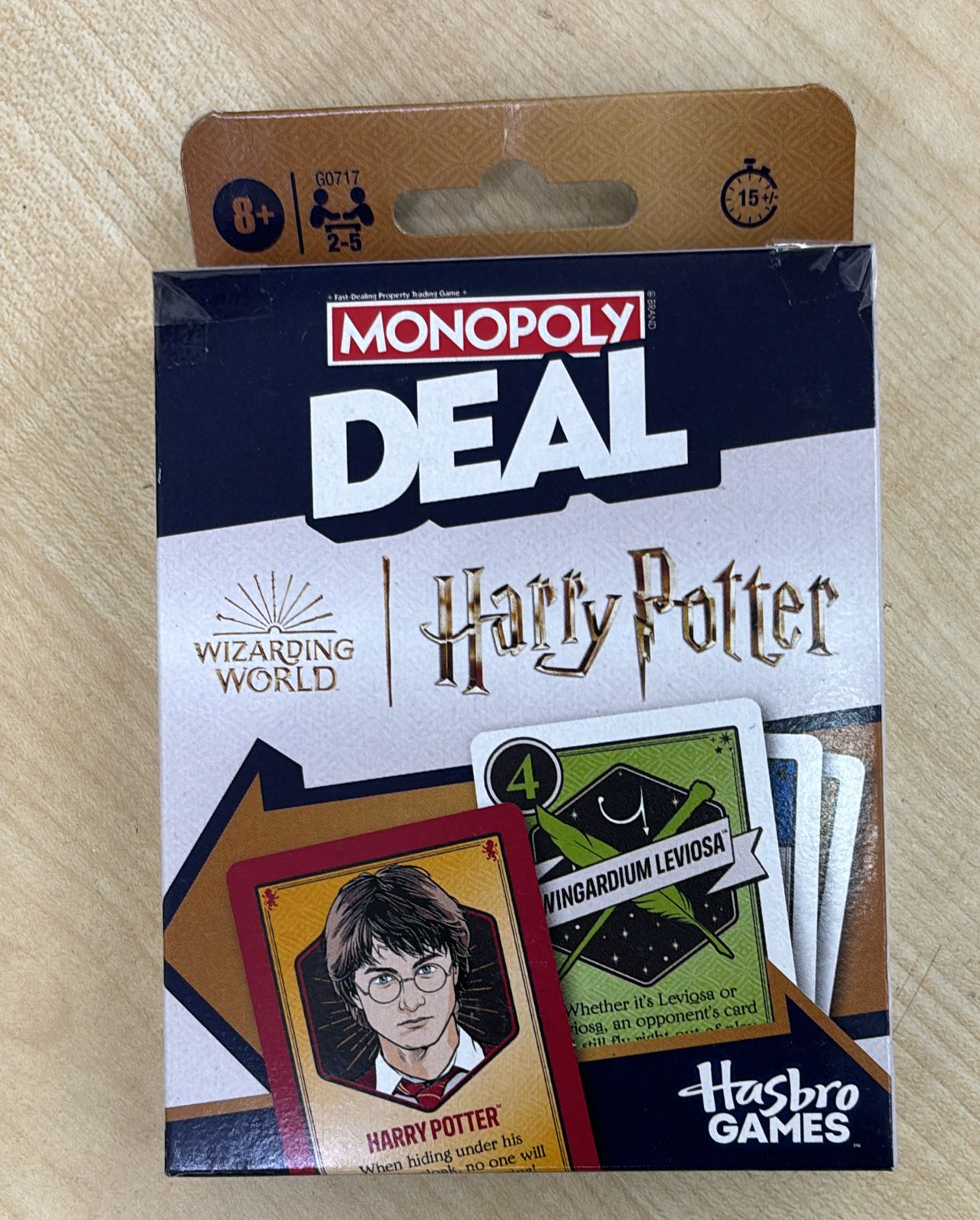 Hasbro Official Monopoly Deal Harry Potter Card Game