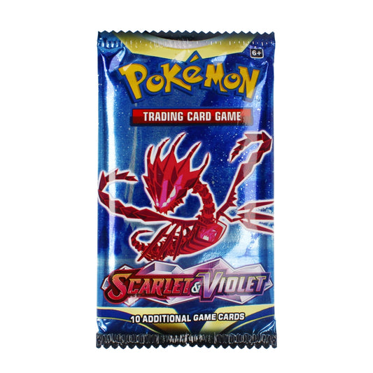 Anime Cartoon Card Game Scarlet & Violet (10 Cards Per Pack)
