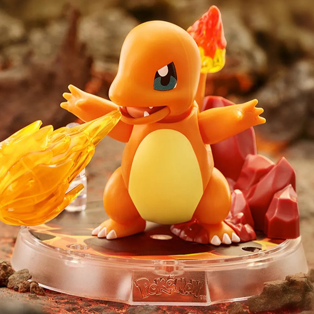 Pokemon Blockees Anime cartoon Collectables Figures Set of 6