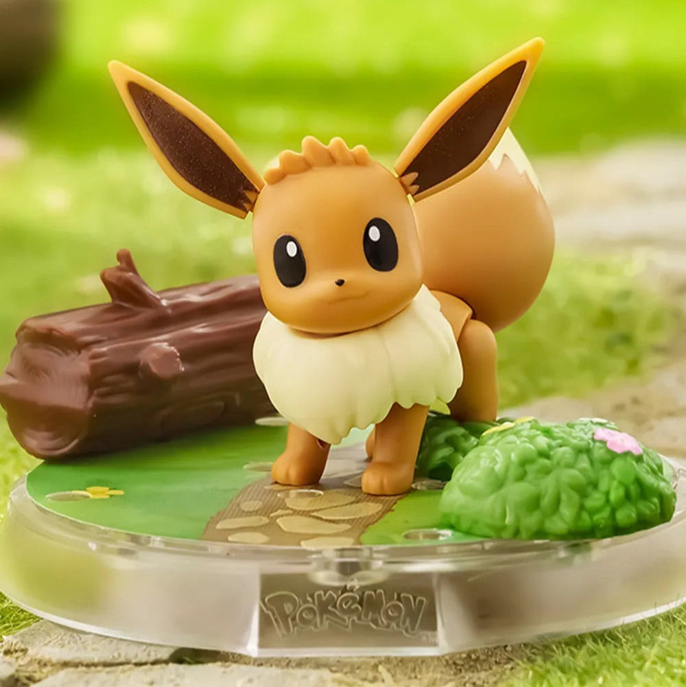 Pokemon Blockees Anime cartoon Collectables Figures Set of 6