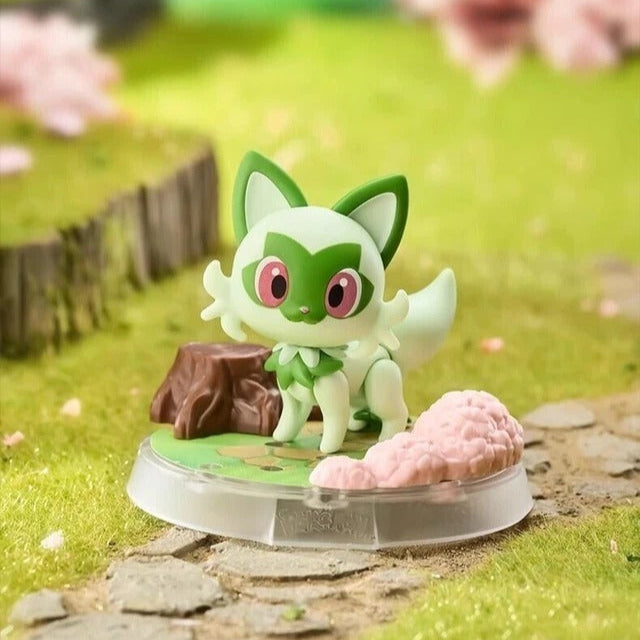 Pokemon Blockees Anime cartoon Collectables Figures Set of 6