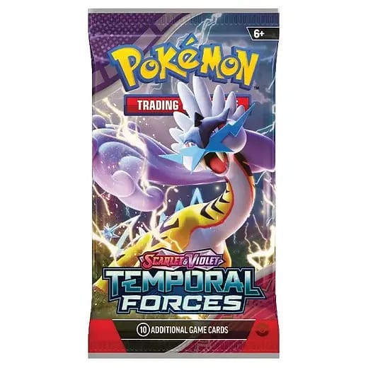Pokemon Scarlet and Violet Temporal Forces Booster Pack Trading Card Game (English)