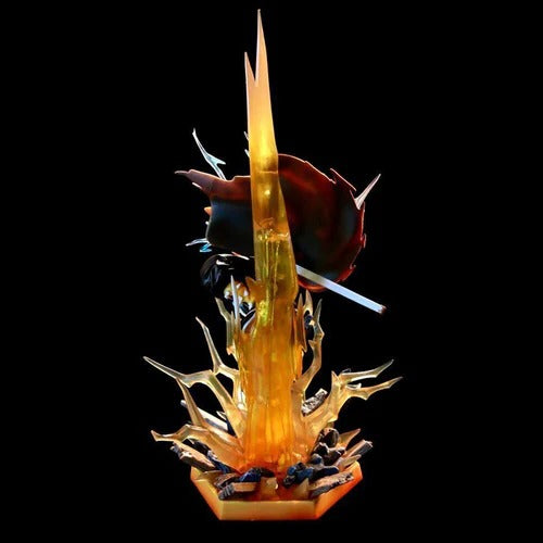 Demon Slayer Zenitsu Agatsuma Figure With Light - 35 cm