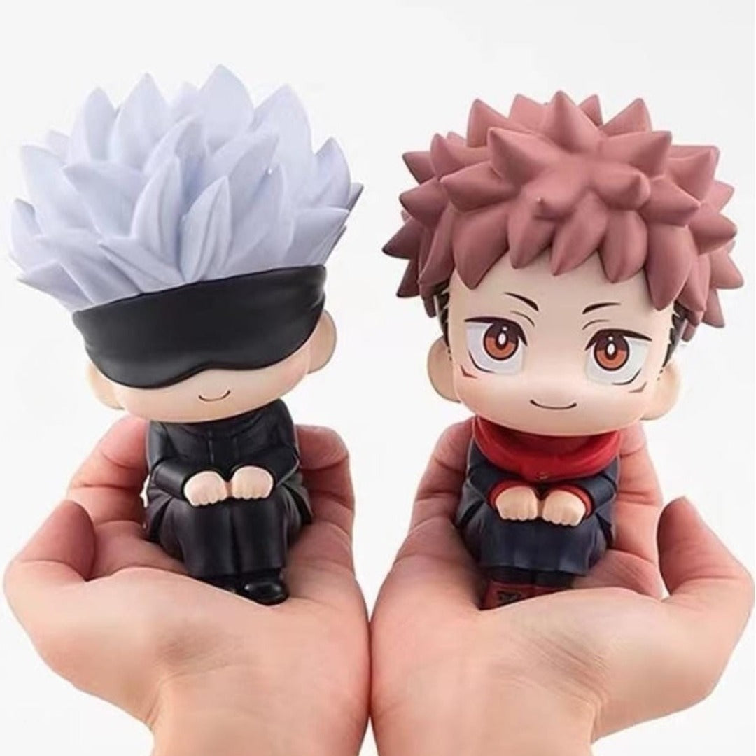 Jujutsu Kaisen Saturo Gojo and Yuji Itadori Sitting Figure (Select From Drop Down Menu)
