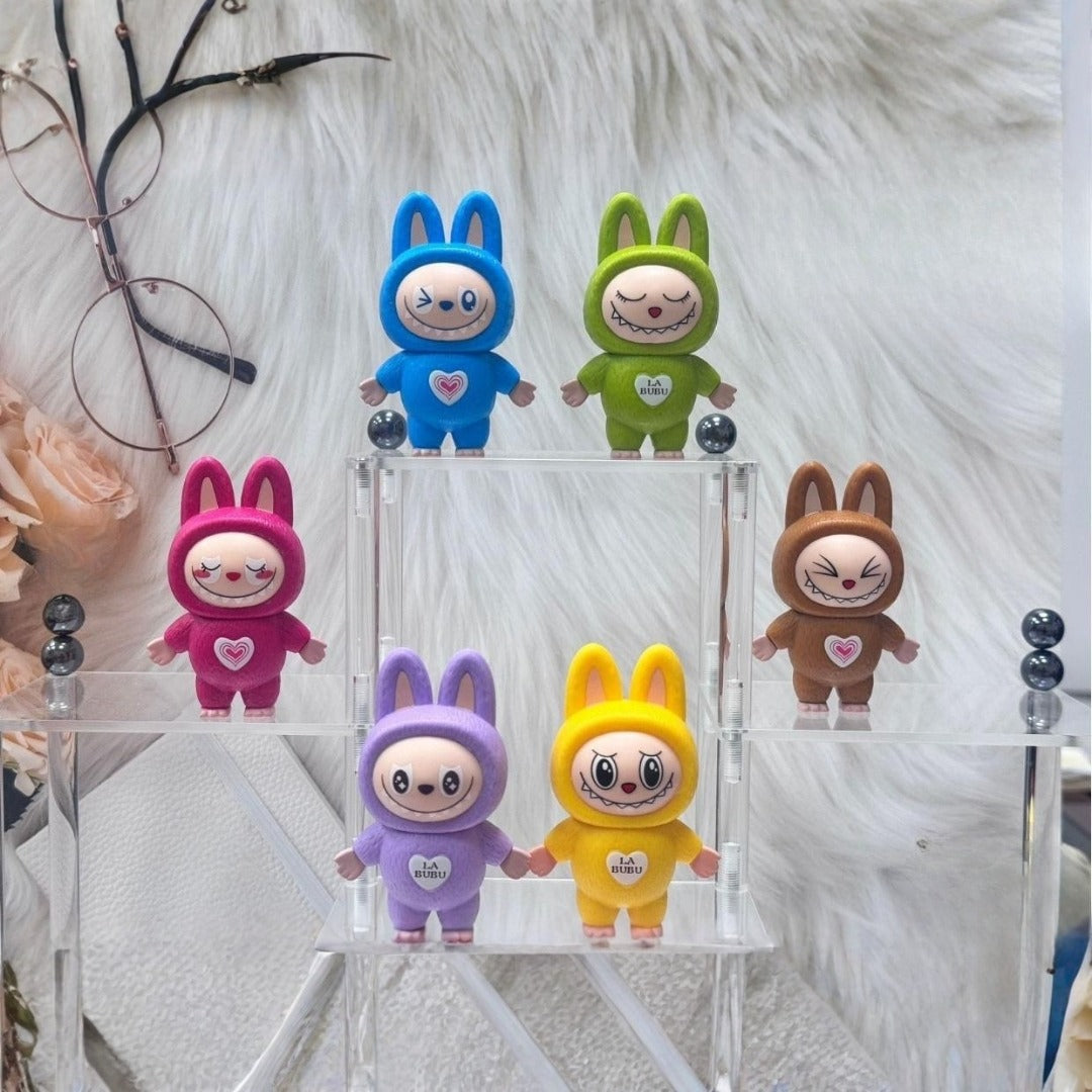 Labubu Set of 6 Action Figure