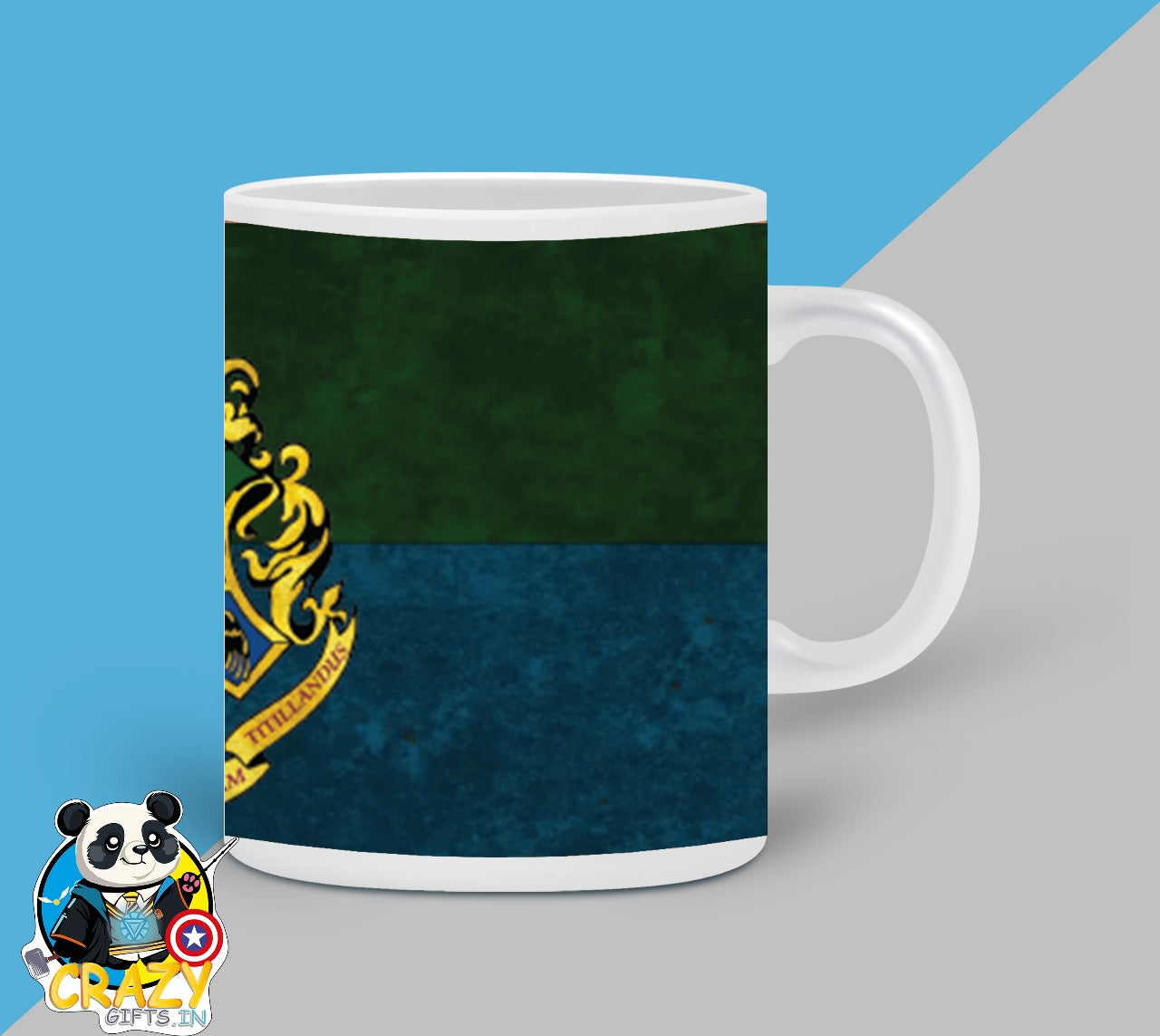 Harry Potter House Crest 3D Ceramic White Mug