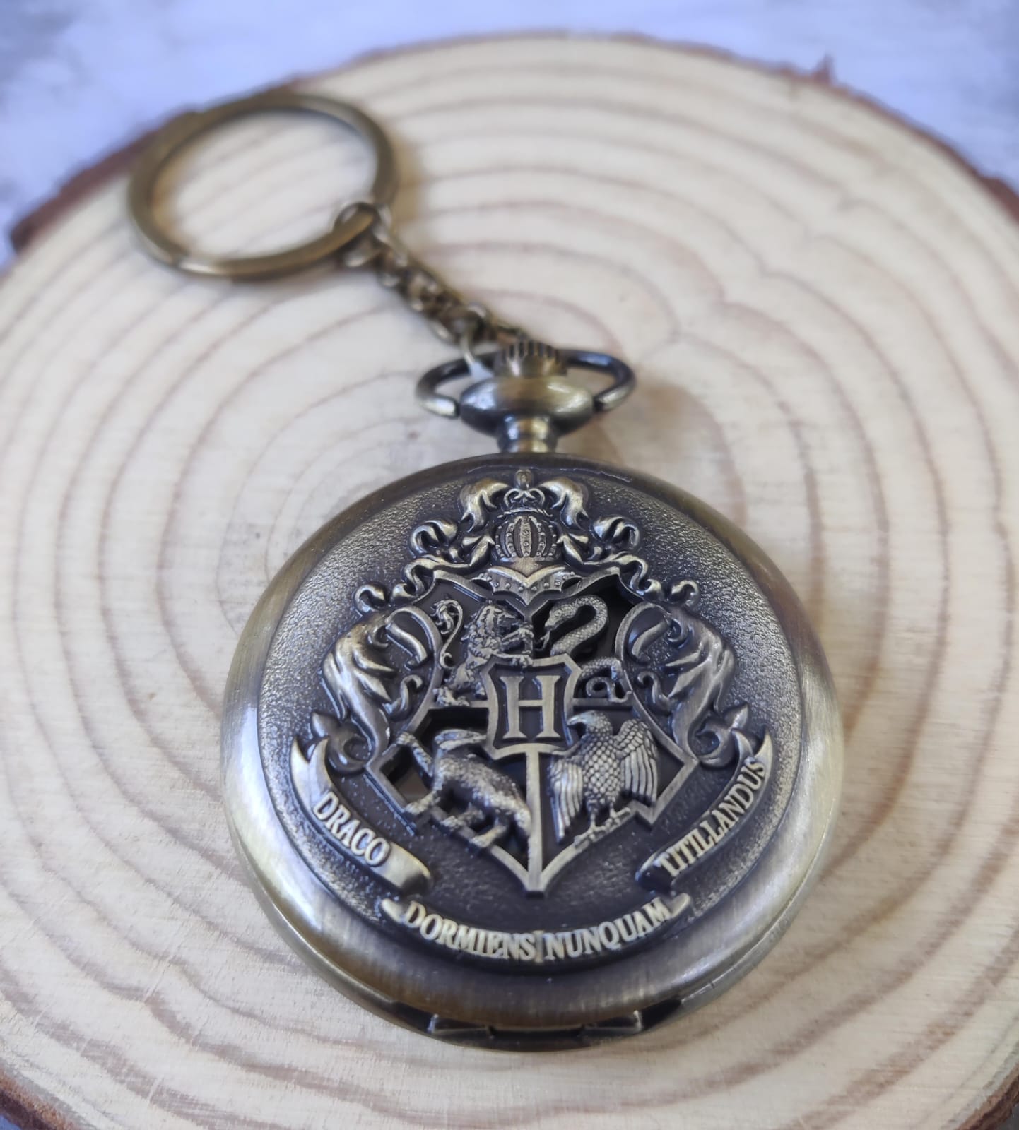 Harry Potter Pocket Watch keychain (Choose From Drop Down Menu)