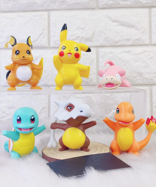 Set of 6 Figures ( Size - 6- 10.5cm)